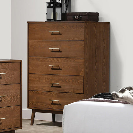 Tromso Walnut Chest by Furniture of America at Eve Furniture