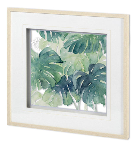 Tropical Breeze II by PanPan a Framed Art Print Matted under Glass by Mercana at Eve Furniture