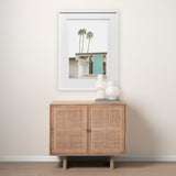 Tropical Heights-Haven by Irene Suchoki a Framed Photo Art Print Matted under Glass by Mercana at Eve Furniture