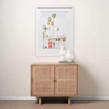 Tropical Heights-Home by Irene Suchoki a Framed Photo Art Print Matted under Glass by Mercana at Eve Furniture