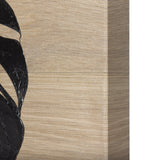 Tropical Leaf I by Mercana Studio a Hand Embellished Textured Canvas by Mercana at Eve Furniture