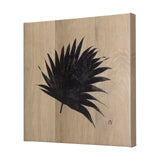 Tropical Leaf II by Mercana Studio a Hand Embellished Textured Canvas by Mercana at Eve Furniture