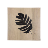 Tropical Leaf IV by Mercana Studio a Hand Embellished Textured Canvas by Mercana at Eve Furniture