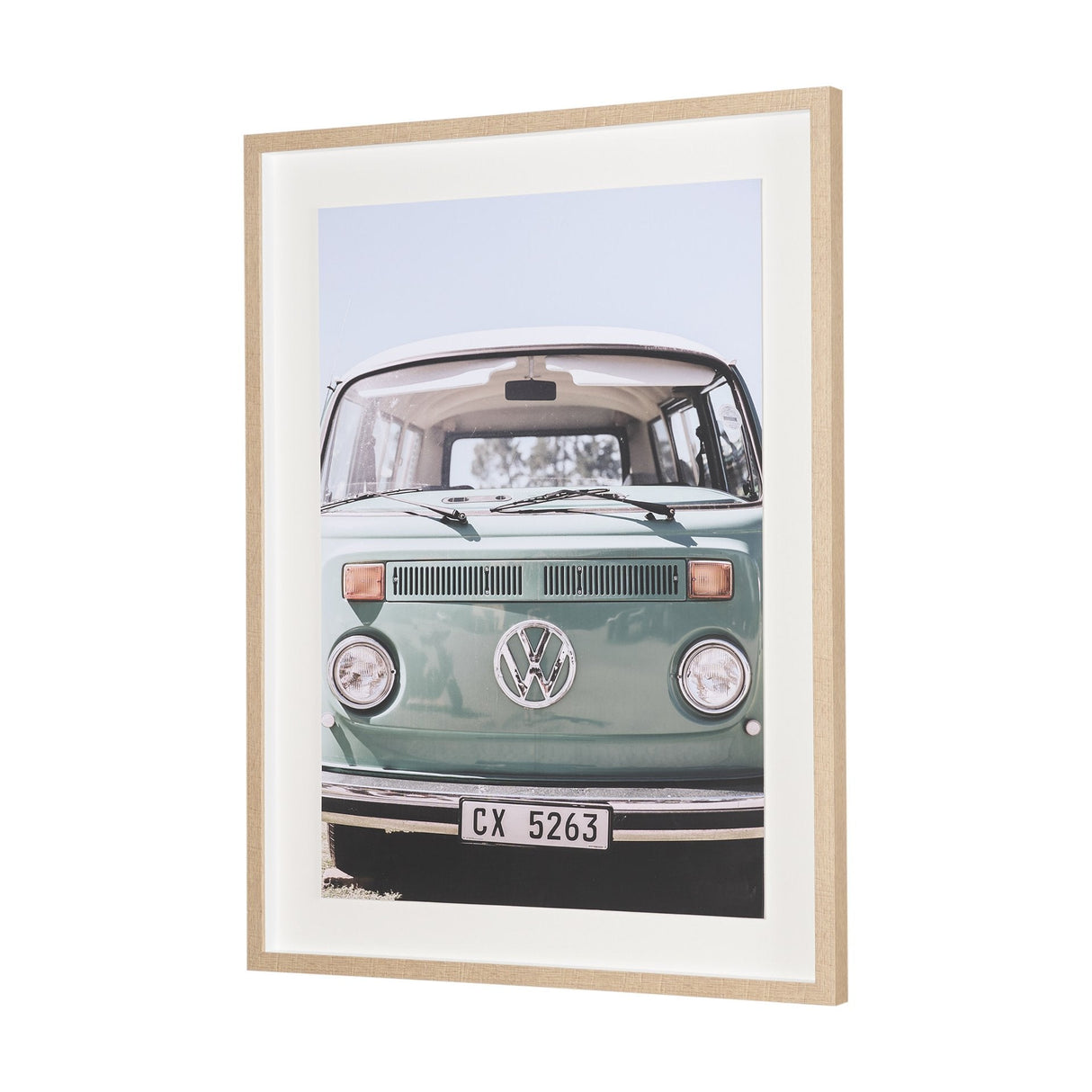 Tropical Surfboards On Beach by Andreas Magnusson Framed Photo Print Matted under Glass by Mercana at Eve Furniture