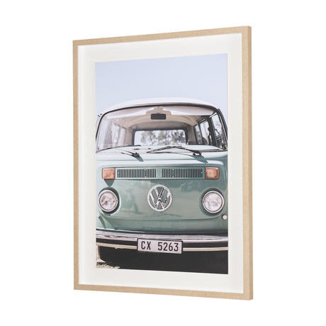 Tropical Surfboards On Beach by Andreas Magnusson Framed Photo Print Matted under Glass by Mercana at Eve Furniture