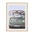 Tropical Surfboards On Beach by Andreas Magnusson Framed Photo Print Matted under Glass by Mercana at Eve Furniture