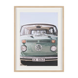 Tropical Surfboards On Beach by Andreas Magnusson Framed Photo Print Matted under Glass by Mercana at Eve Furniture