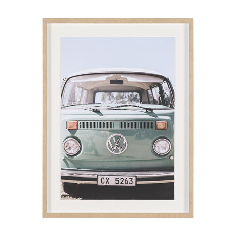 Tropical Surfboards On Beach by Andreas Magnusson Framed Photo Print Matted under Glass by Mercana at Eve Furniture
