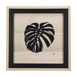 Tropican Leave I by Mercana Studio a Hand Embellished Textured Framed Art Print by Mercana at Eve Furniture