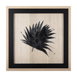 Tropican Leave II by Mercana Studio a Hand Embellished Textured Framed Art Print by Mercana at Eve Furniture