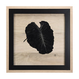 Tropican Leave III by Mercana Studio a Hand Embellished Textured Framed Art Print by Mercana at Eve Furniture