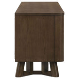 Trotter Brown 71-inch 4-Door Wood TV Stand Media Console by Coaster at Eve Furniture