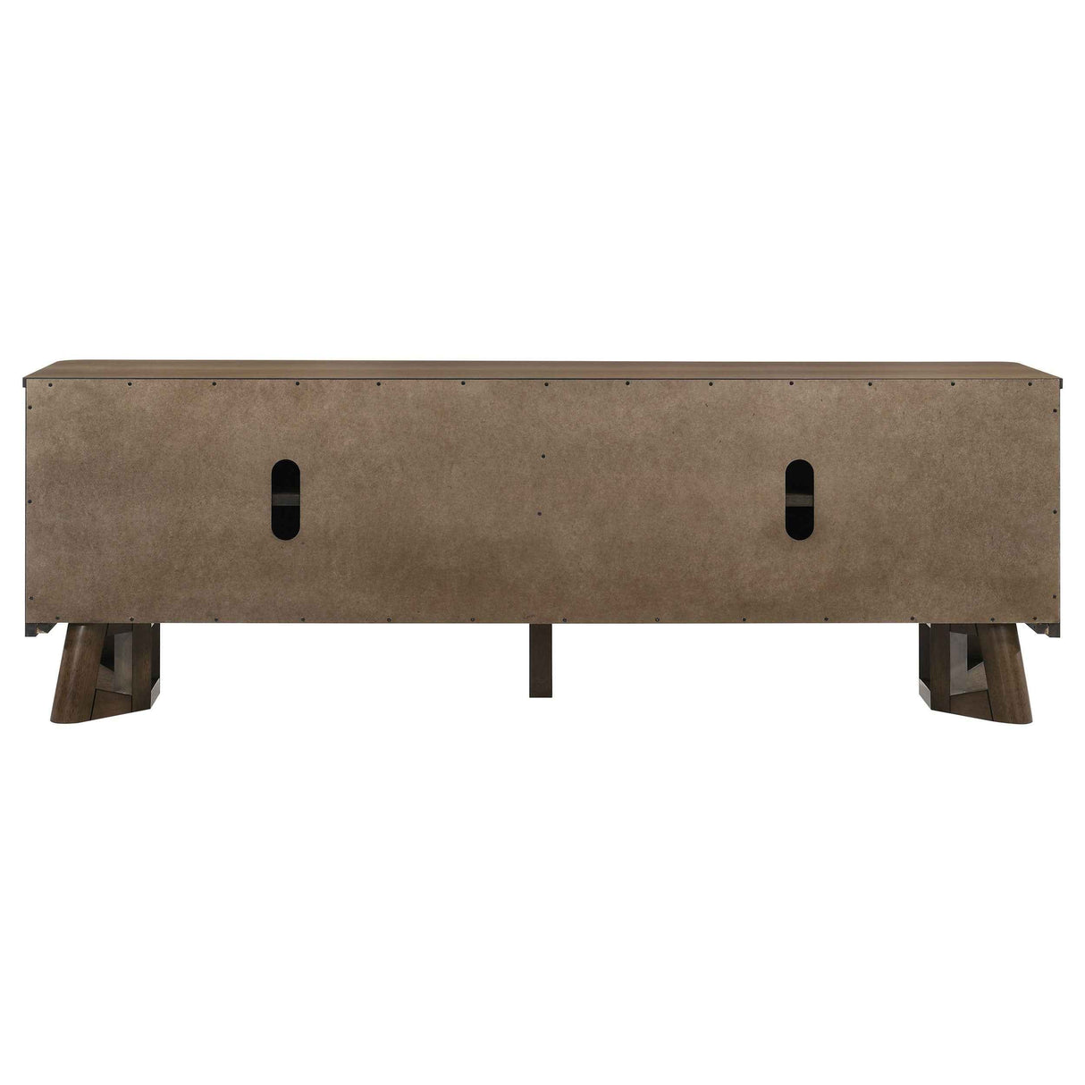 Trotter Brown 71-inch 4-Door Wood TV Stand Media Console by Coaster at Eve Furniture