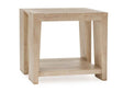 Troy Aged Cream End Table by Classic Home at Eve Furniture