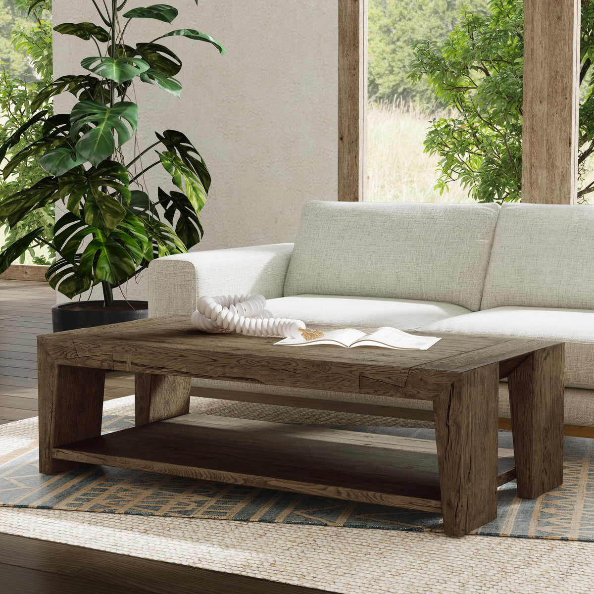Troy Coffee Table by Classic Home at Eve Furniture