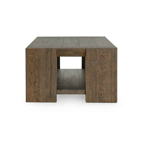 Troy Coffee Table - Suede Brown by Classic Home at Eve Furniture