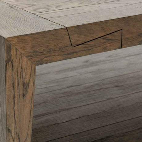 Troy Coffee Table - Suede Brown by Classic Home at Eve Furniture