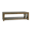 Troy Coffee Table - Suede Brown by Classic Home at Eve Furniture