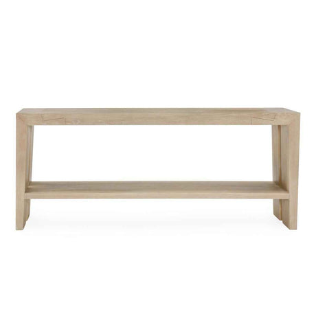 Troy Console Table - Aged Cream by Classic Home at Eve Furniture