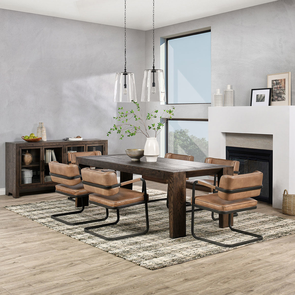 Troy Dining Table by Classic Home at Eve Furniture