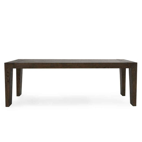 Troy Dining Table - Suede Brown by Classic Home at Eve Furniture