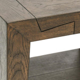 Troy End Table - Suede Brown by Classic Home at Eve Furniture