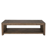 Troy Suede Brown Coffee Table by Classic Home at Eve Furniture