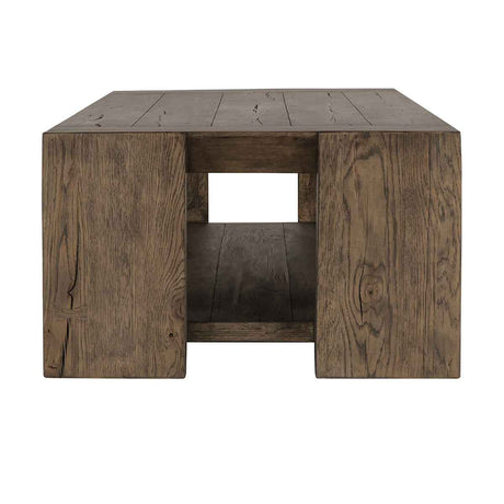Troy Suede Brown Coffee Table by Classic Home at Eve Furniture