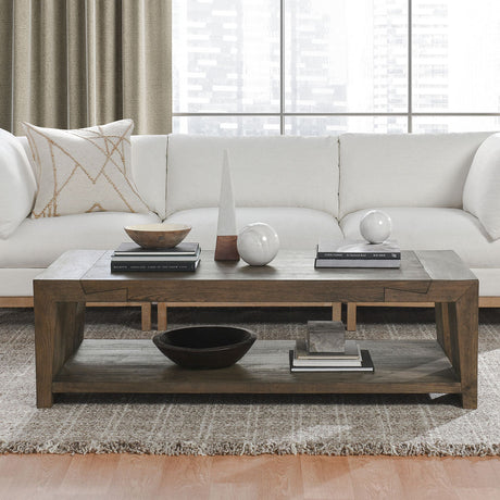 Troy Suede Brown Coffee Table by Classic Home at Eve Furniture