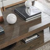 Troy Suede Brown Coffee Table by Classic Home at Eve Furniture