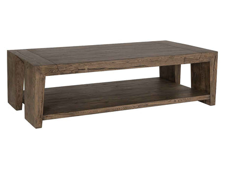 Troy Suede Brown Coffee Table by Classic Home at Eve Furniture