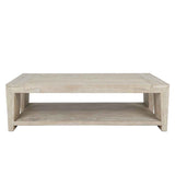 Troy White Coffee Table by Classic Home at Eve Furniture