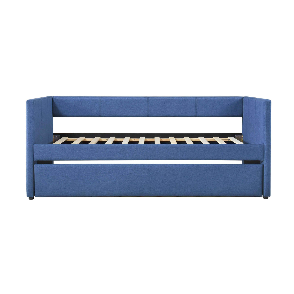 Trudy Blue Twin Daybed with Trundle