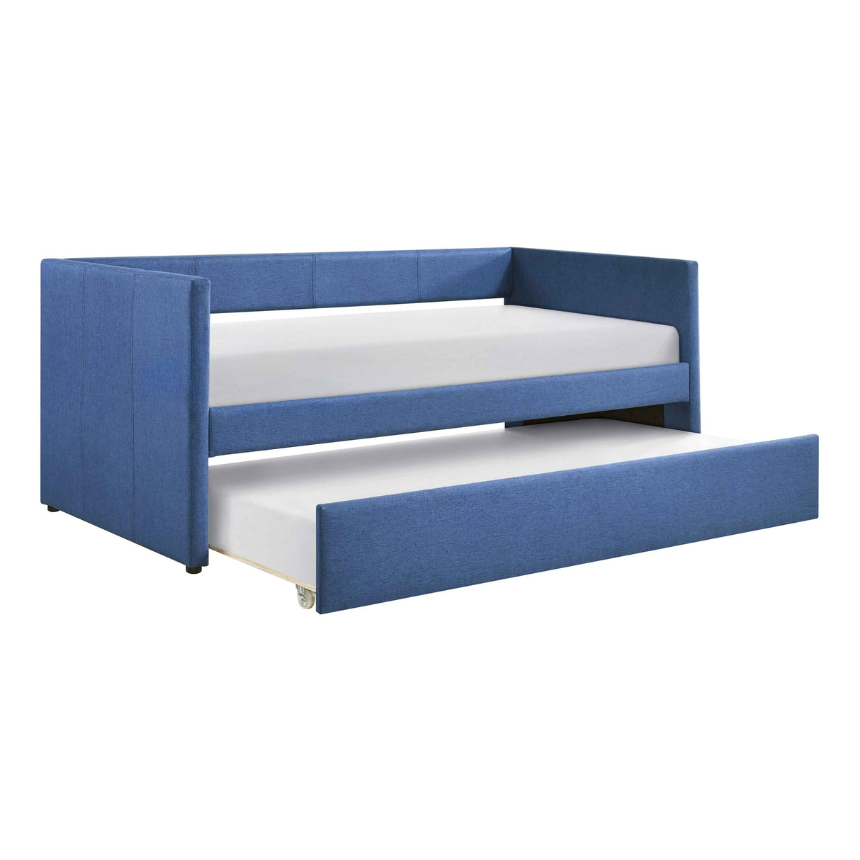 Trudy Blue Twin Daybed with Trundle
