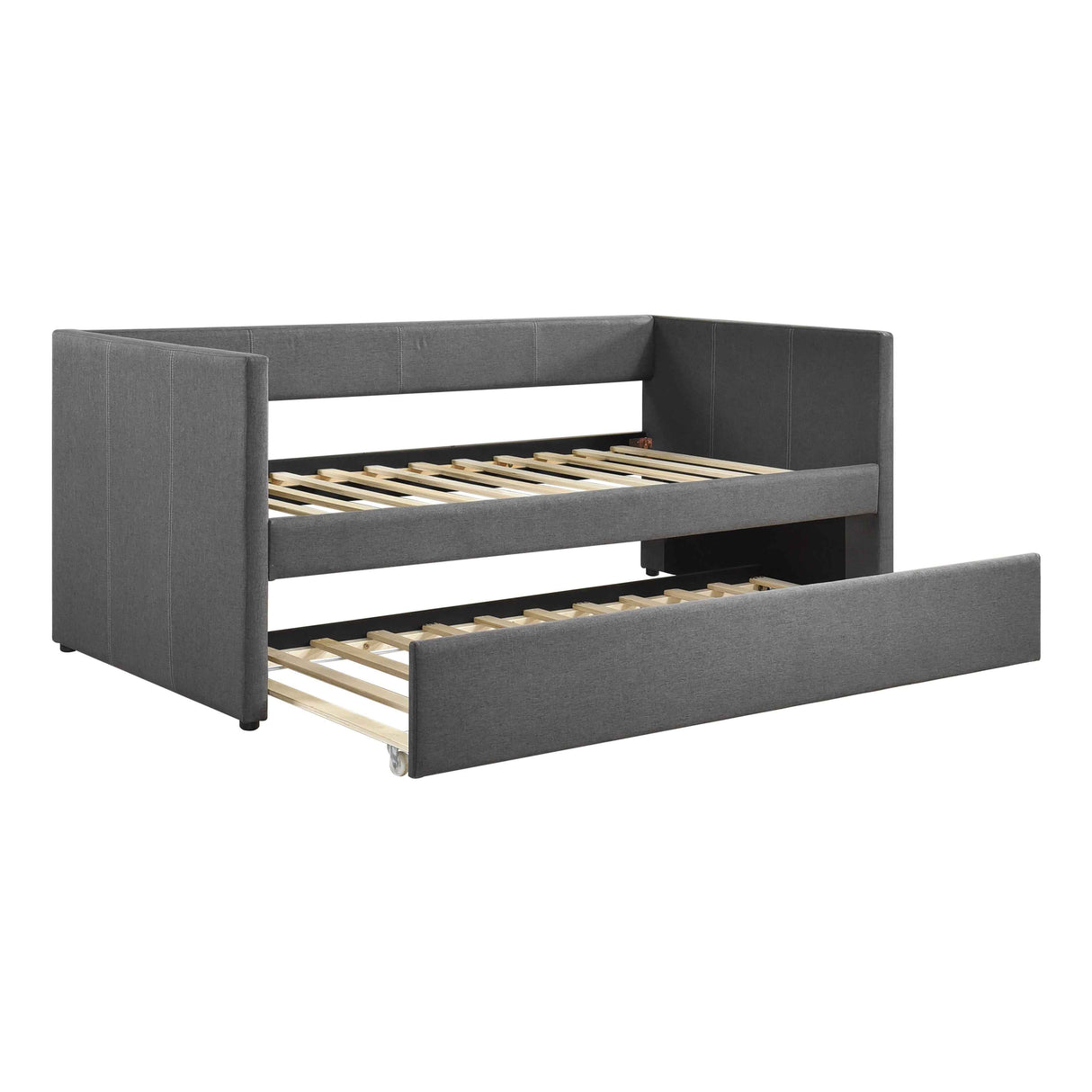 Trudy Dark Gray Twin Daybed with Trundle