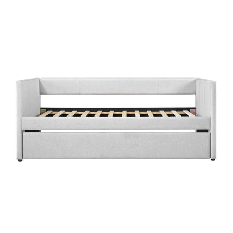 Trudy Gray Twin Daybed with Trundle by Homelegance at Eve Furniture