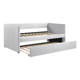 Trudy Gray Twin Daybed with Trundle