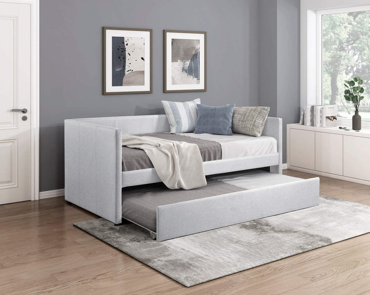 Trudy Gray Twin Daybed with Trundle