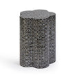 Truffle Black Mother of Pearl Shell Side Table by TOV Furniture at Eve Furniture