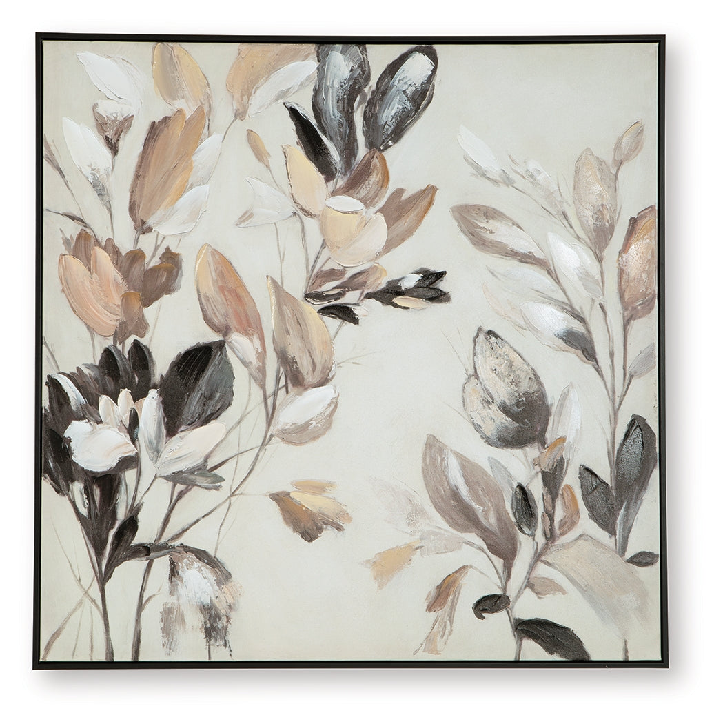 Trulow Tan/Brown/Black Wall Art by ASHLEY FURNITURE at Eve Furniture