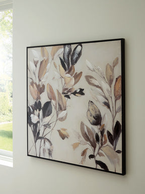 Trulow Tan/Brown/Black Wall Art by ASHLEY FURNITURE at Eve Furniture