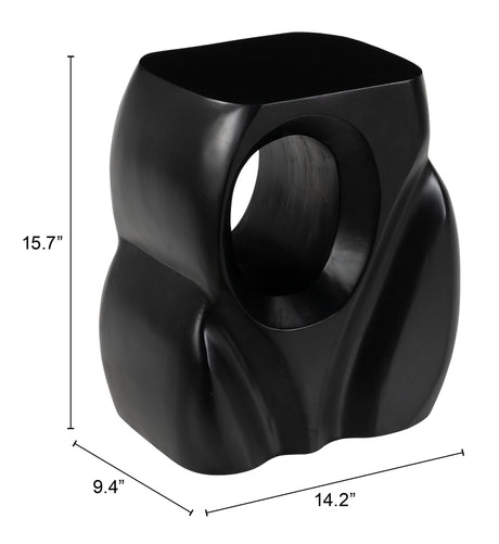 Trung Black Side Table by Zuomod at Eve Furniture