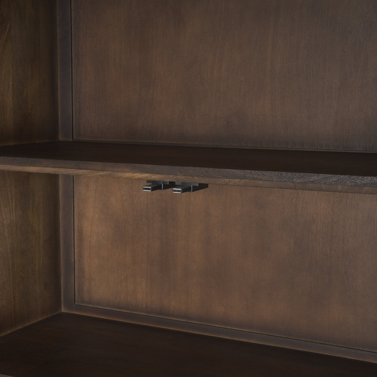 Truss Dark Brown Wood 6 Door Tall Cabinet by Mercana at Eve Furniture