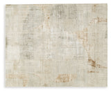Truward Linen/Gray/Caramel Large Rug by Ashley at Eve Furniture