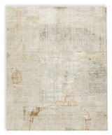 Truward Linen/Gray/Caramel Large Rug by Ashley at Eve Furniture