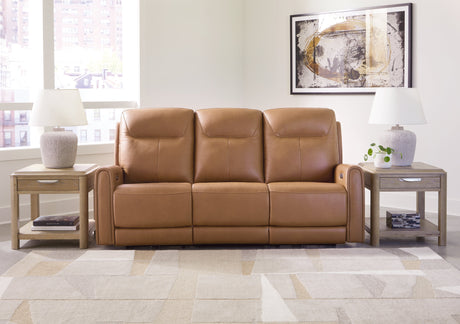 Tryanny Butterscotch Power Reclining Sofa