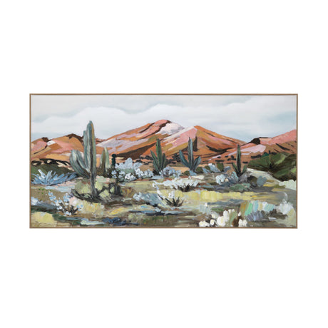Tucson Green/Brown Canvas by Crestview at Eve Furniture