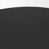 Tucson Natural Wood w/ Round Black Oak Top Coffee Table by Mercana at Eve Furniture