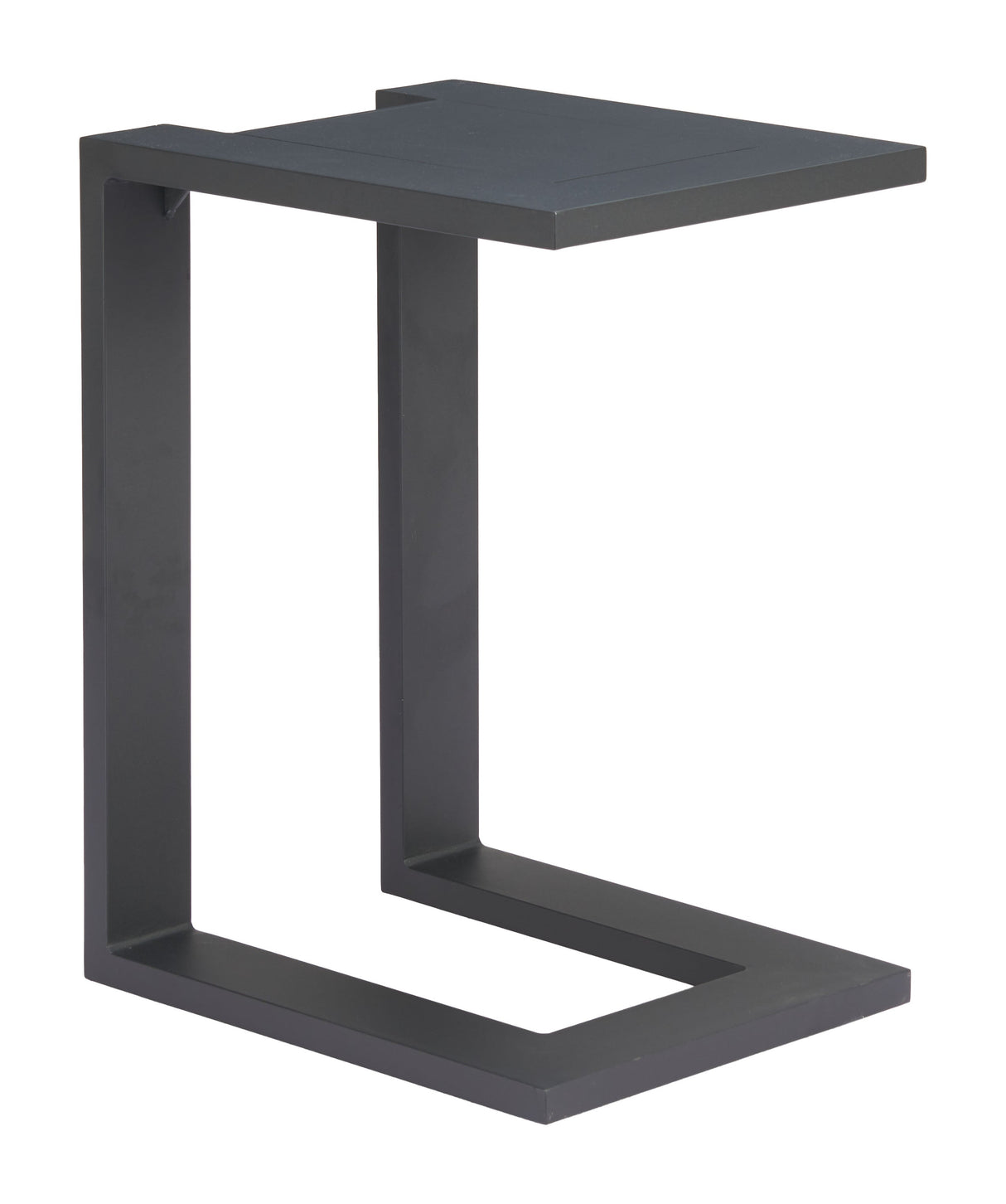 Tudi Black Outdoor Side Table by Zuomod at Eve Furniture