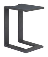 Tudi Black Outdoor Side Table by Zuomod at Eve Furniture